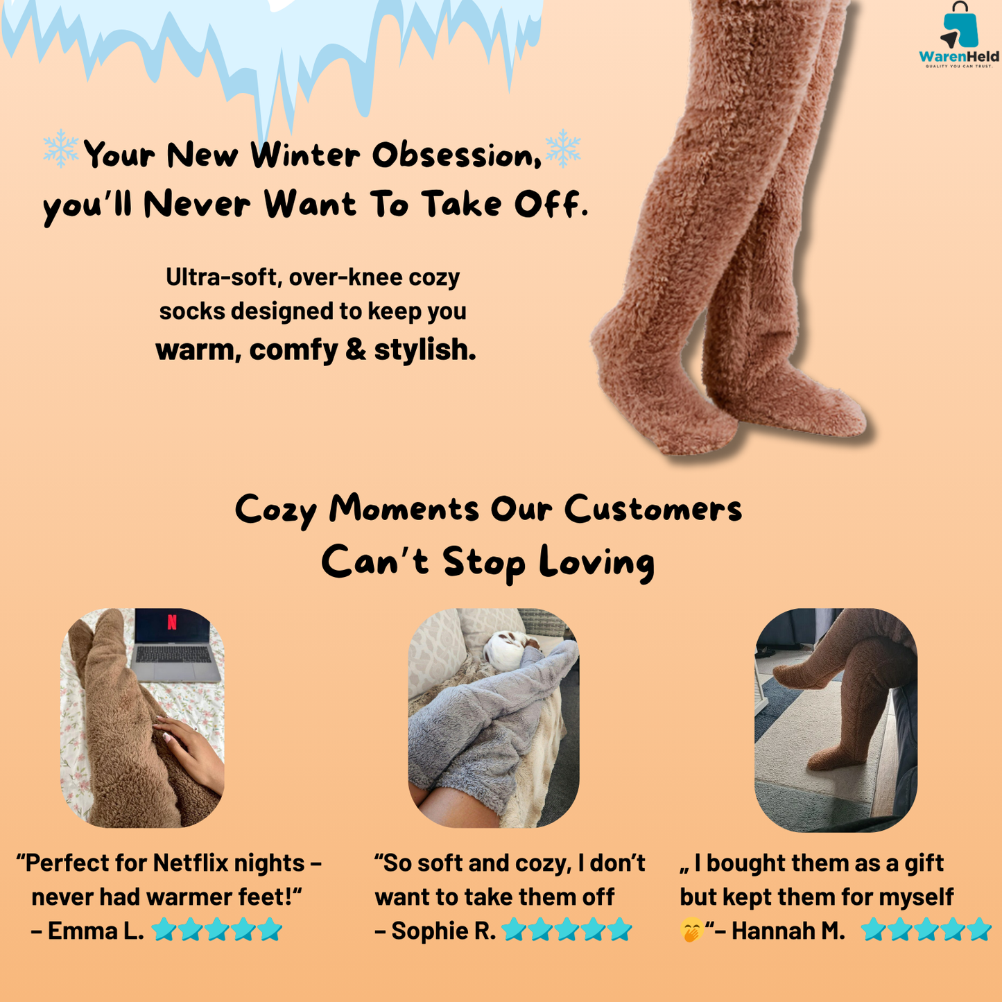 CuddleSocks™ - Das Original